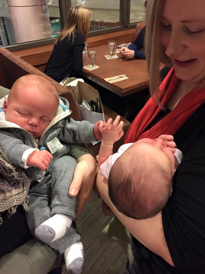 These precocious baby buddies are already perfecting their secret handshake.